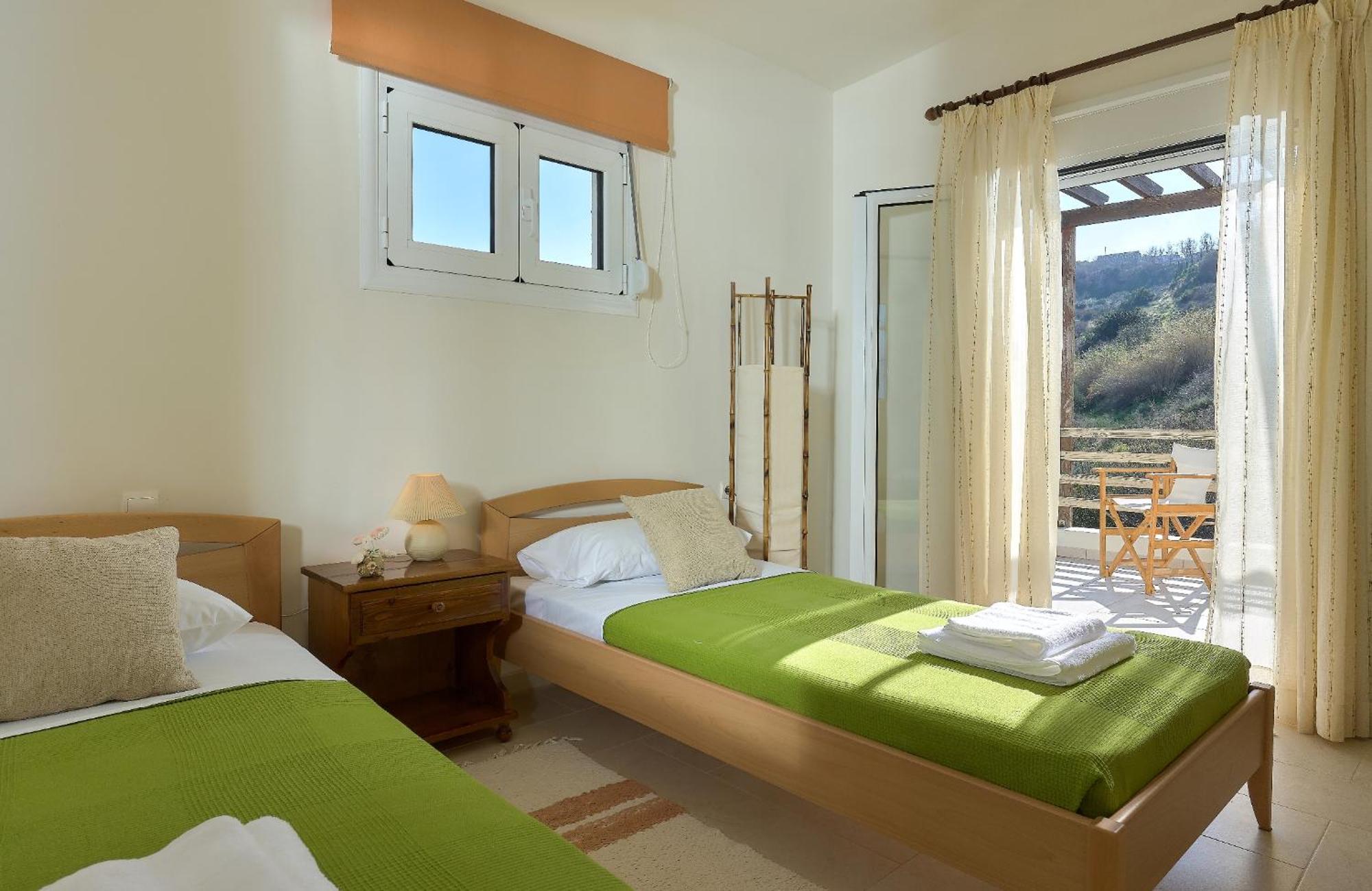Spacious Villa With Private Eco-Pool And Panoramic Sea View Agia Pelagia Eksteriør bilde