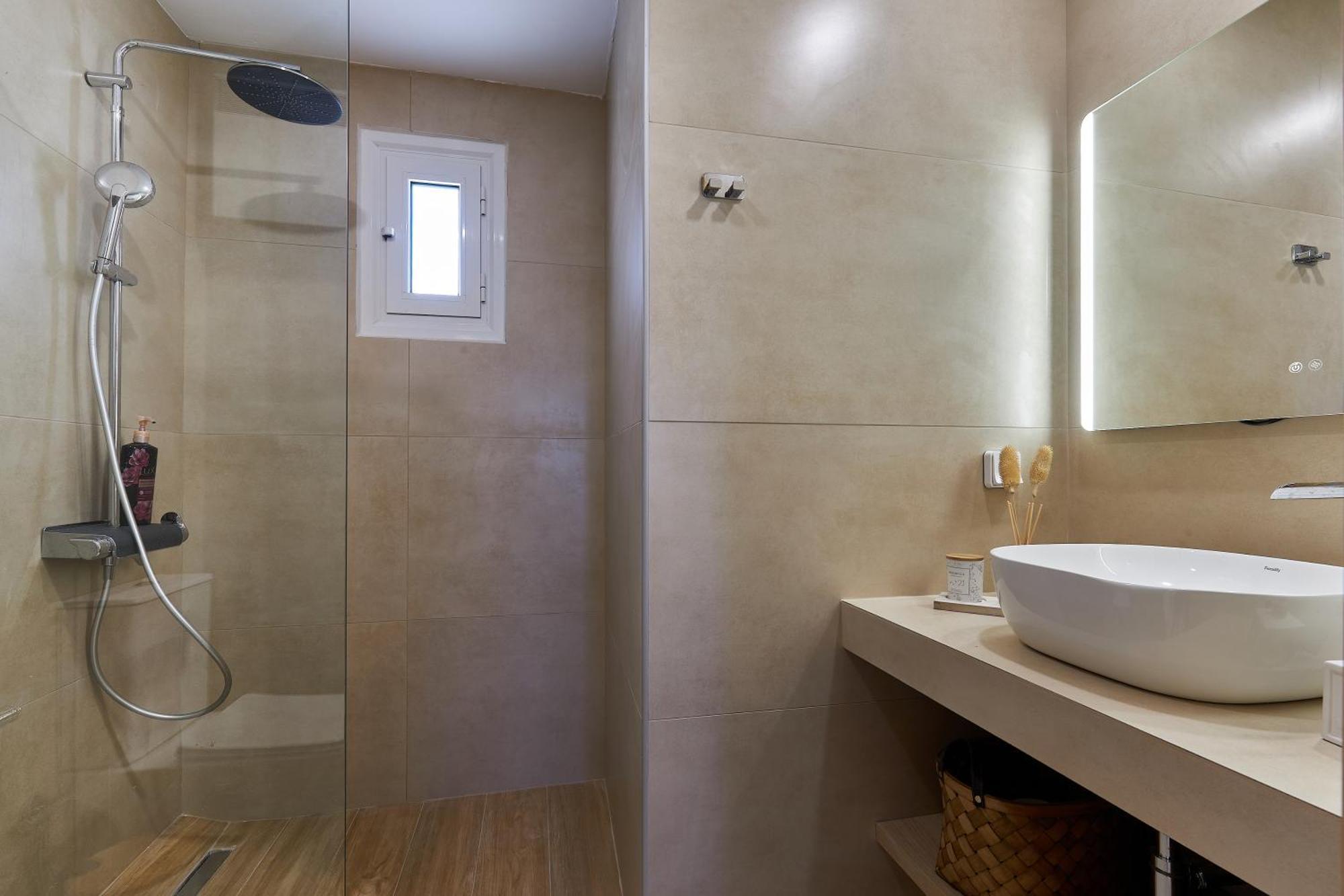 Spacious Villa With Private Eco-Pool And Panoramic Sea View Agia Pelagia Eksteriør bilde